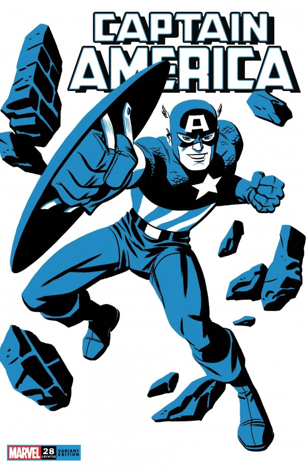 Captain America, Vol. 9 #28b | Marvel Comics | NM-