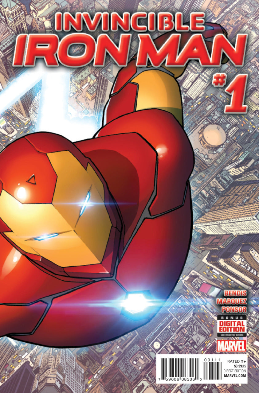 Invincible Iron Man, Vol. 2 #1a | Marvel Comics | NM