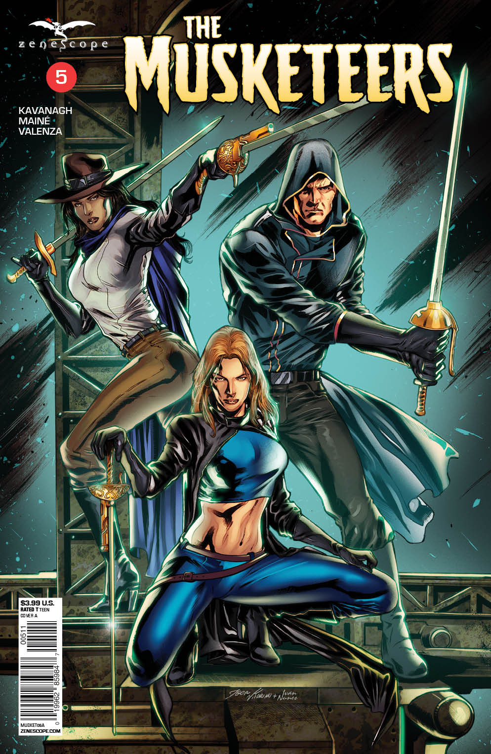 Musketeers #5a | Zenescope Ent. | NM-