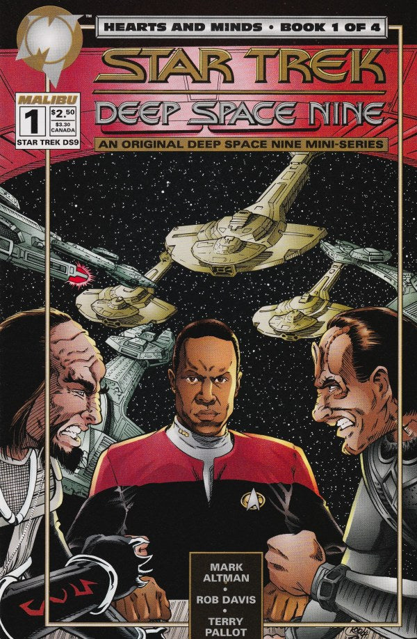 Star Trek: Deep Space Nine - Hearts and Minds #1a | Malibu Comics | VF