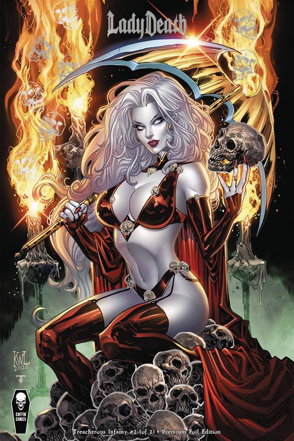Lady Death: Treacherous Infamy #2c | Coffin Comics | NM