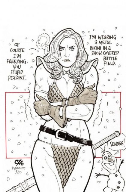 The Invincible Red Sonja #7r | Dynamite Entertainment | VF-NM