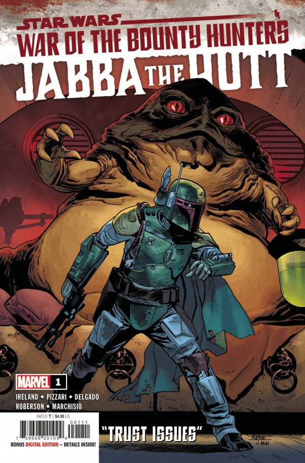 Star Wars: War of the Bounty Hunters - Jabba the Hutt #1a | Marvel Comics | NM-