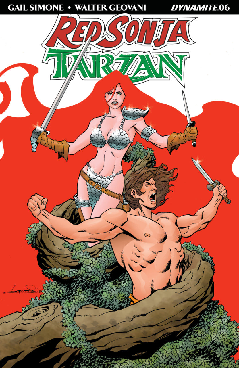 Red Sonja / Tarzan #6c | Dynamite Entertainment | VF-NM