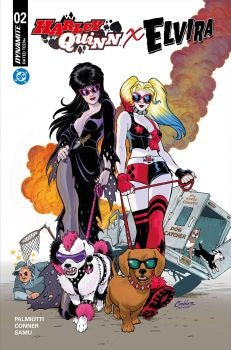 Harley Quinn X Elvira #2a | Dynamite Entertainment | NM-