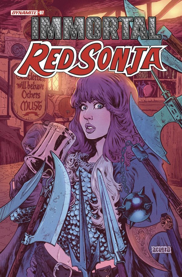 Immortal Red Sonja #7d | Dynamite Entertainment | NM-