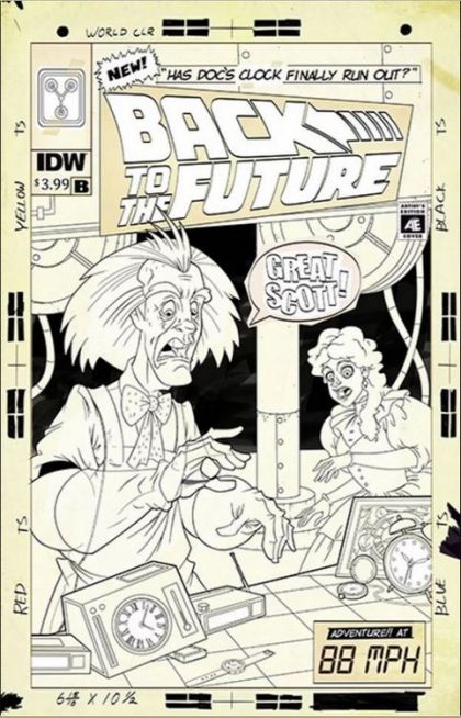 Back To The Future: Tales from the Time Train #1b | IDW Publishing | NM-