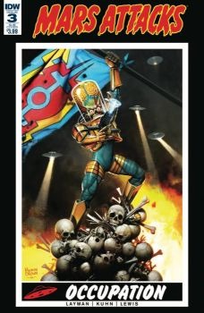 Mars Attacks: Occupation #3b | IDW Publishing | VF-NM