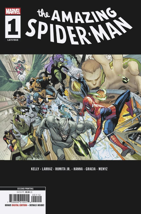 The Amazing Spider-Man, Vol. 7 #1be | Marvel Comics | NM-