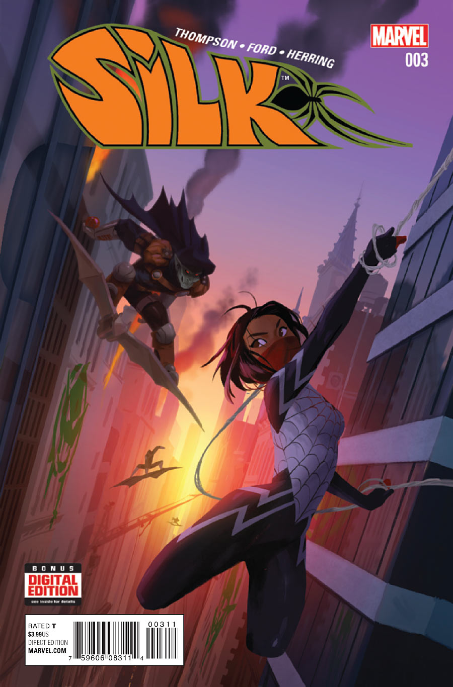 Silk, Vol. 2 #3a | Marvel Comics | NM