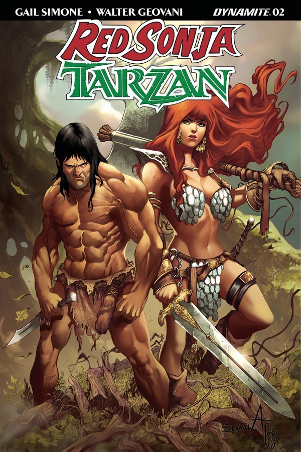 Red Sonja / Tarzan #2c | Dynamite Entertainment | VF-NM