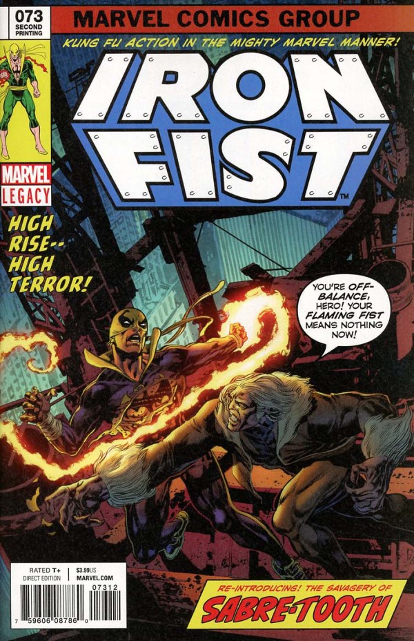 Iron Fist, Vol. 5 #73d | Marvel Comics | NM