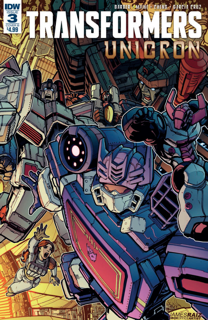 Transformers: Unicron #3b | IDW Publishing | NM