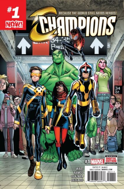 Champions, Vol. 2 (Marvel) #1a | Marvel Comics | NM