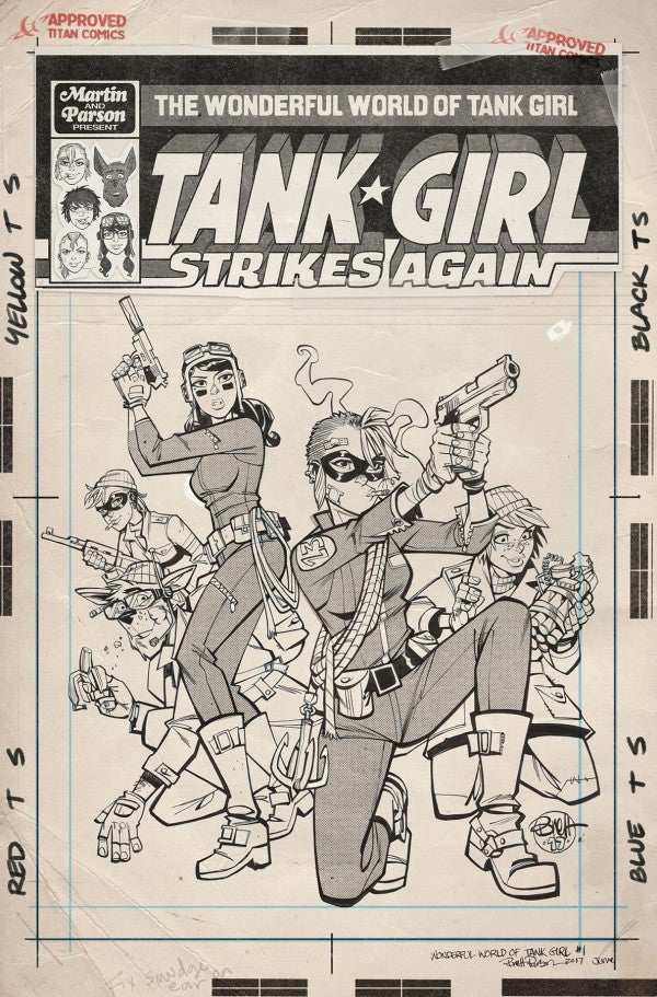 The Wonderful World Of Tank Girl #1d | Titan Books | NM