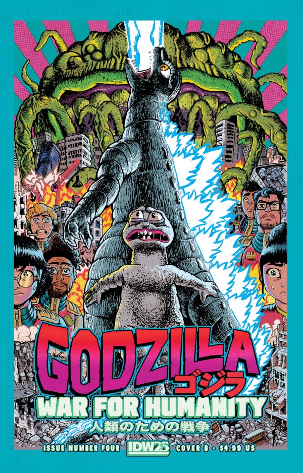 Godzilla: War for Humanity #4b | IDW Publishing | NM-
