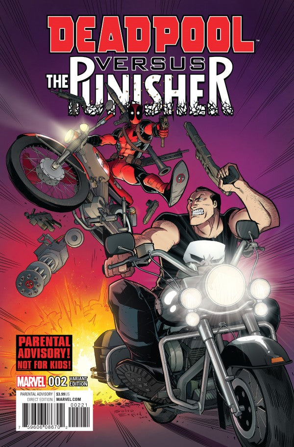 Deadpool vs. Punisher #2b | Marvel Comics | NM