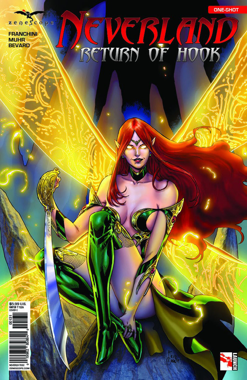Grimm Fairy Tales Presents: Neverland - Return Of Hook #1c | Zenescope Ent. | NM-