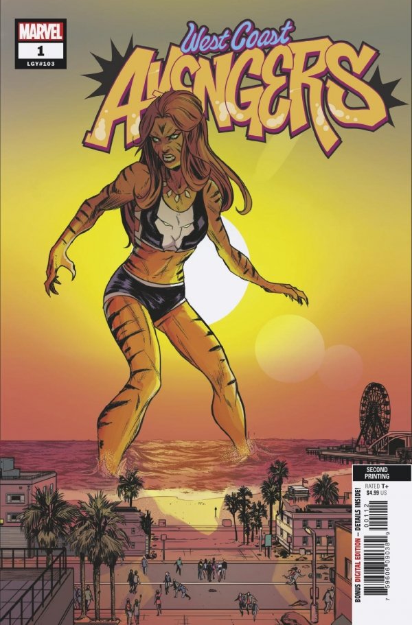 The West Coast Avengers, Vol. 3 #1f | Marvel Comics | NM-