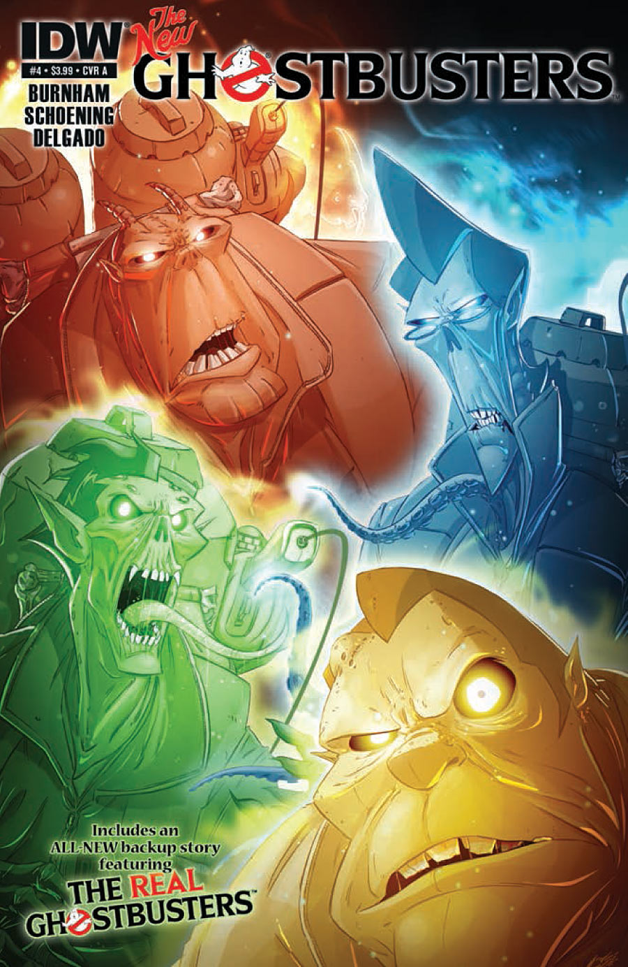 Ghostbusters, Vol. 2 #4a | IDW Publishing | VF-NM