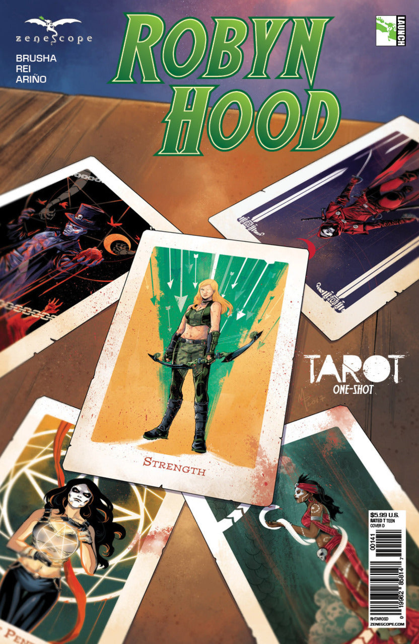 Grimm Fairy Tales: Robyn Hood - Tarot #1d | Zenescope Ent. | NM-