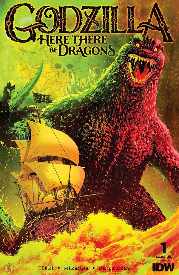 Godzilla: Here There Be Dragons #1a | IDW Publishing | NM