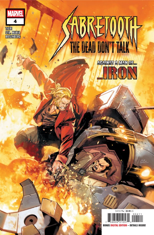 Sabretooth: The Dead Don't Talk #4a | Marvel Comics | NM