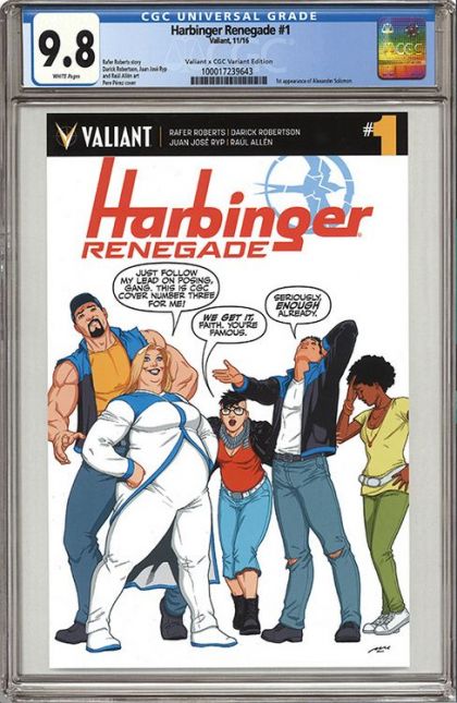 Harbinger: Renegade #1e | Valiant Entertainment | VF-NM