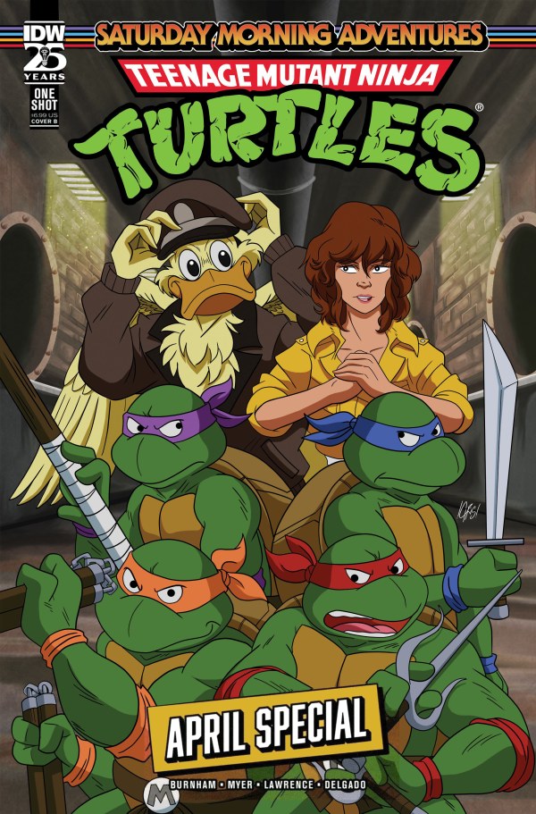 Teenage Mutant Ninja Turtles: Saturday Morning Adventures - April Special #1b | IDW Publishing | NM-