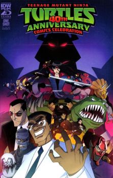 Teenage Mutant Ninja Turtles: 40th Anniversary Comics Celebration #1c | IDW Publishing | NM