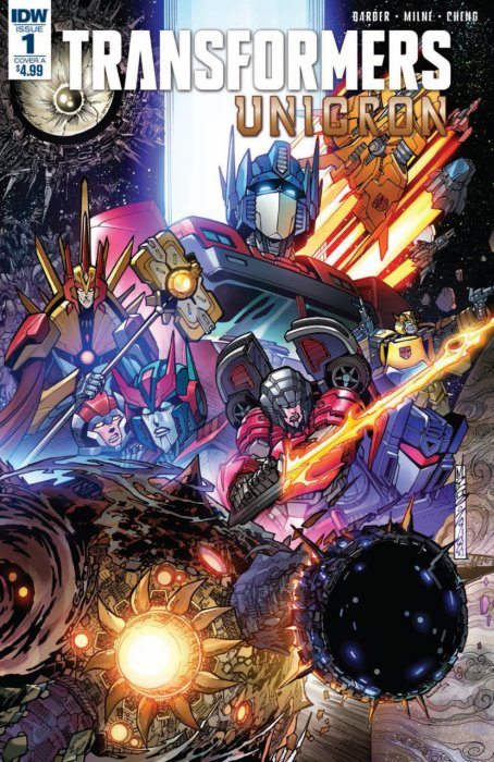 Transformers: Unicron #1a | IDW Publishing | NM