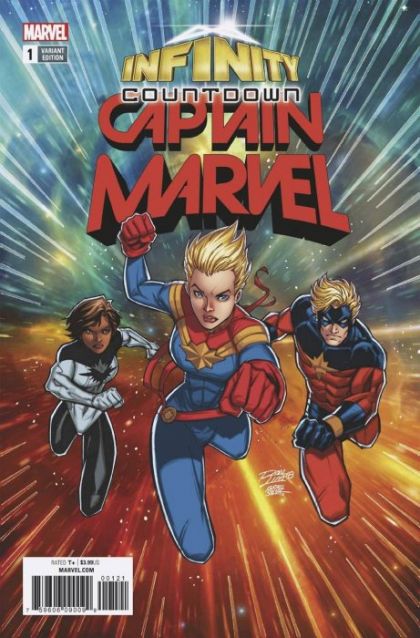 Infinity Countdown: Captain Marvel #1b | Marvel Comics | NM