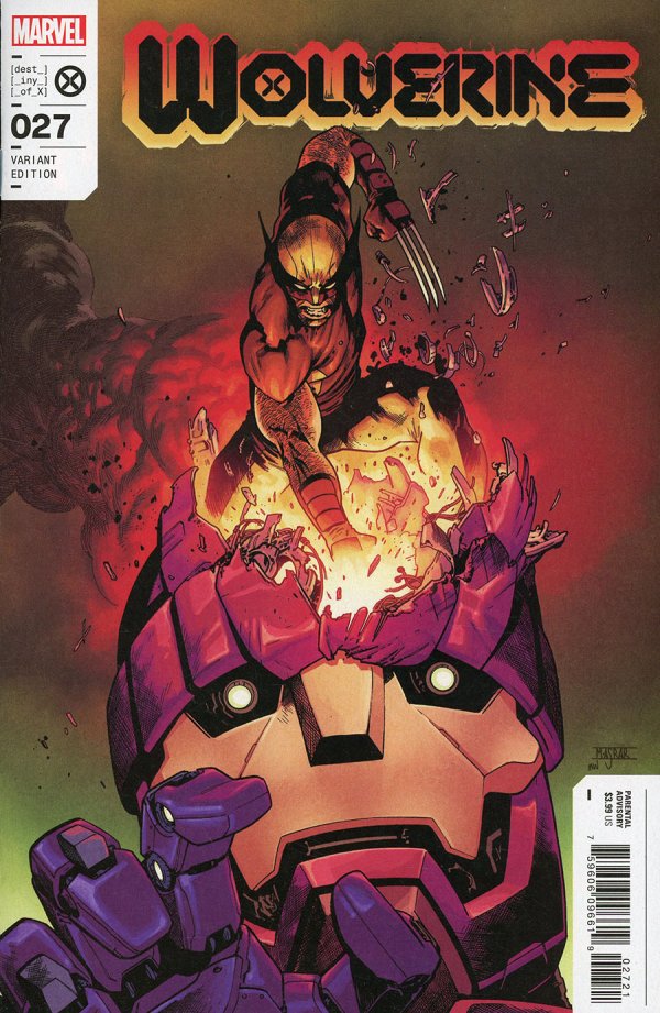 Wolverine, Vol. 7 #27b | Marvel Comics | NM-