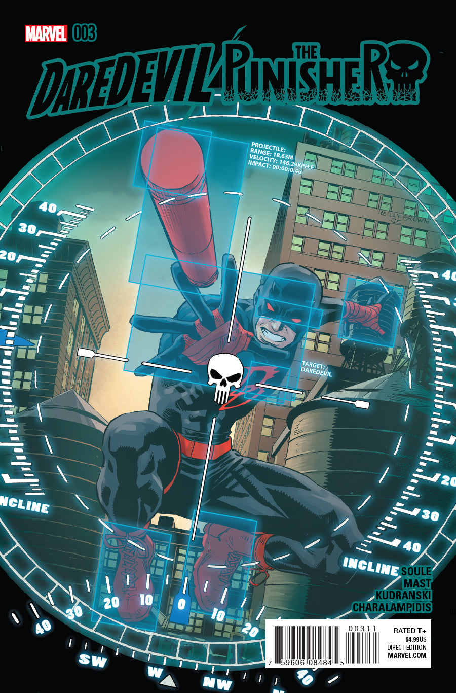 Daredevil / Punisher #3 | Marvel Comics | NM-