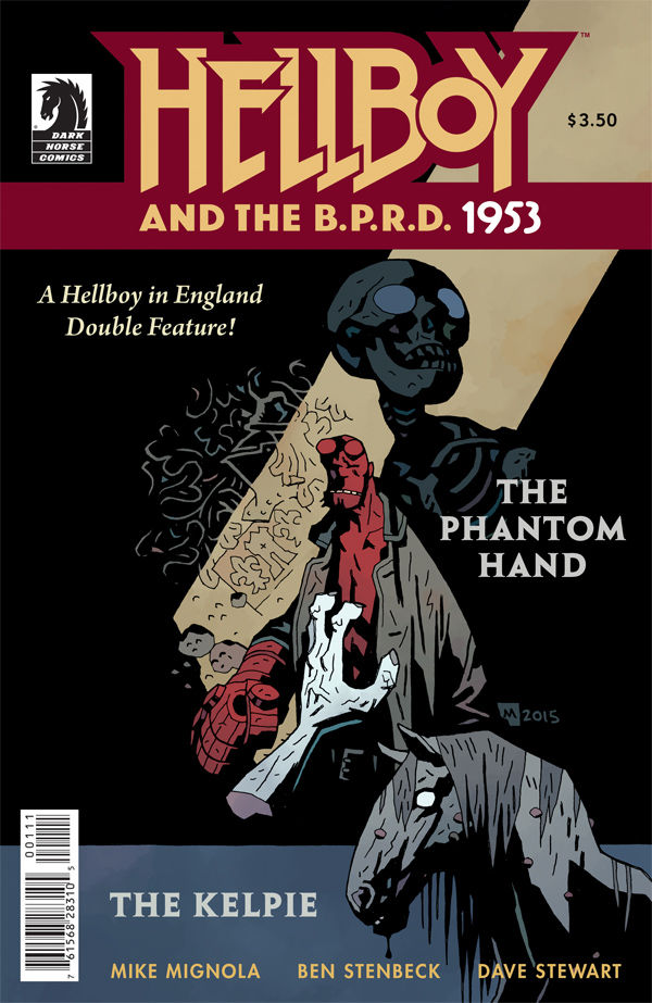 Hellboy and The B.P.R.D. 1953: The Phantom Hand & The Kelpie #1 | Dark Horse Comics | NM-