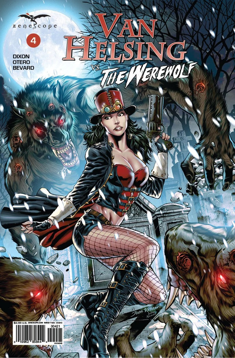 Van Helsing Vs The Werewolf #4b | Zenescope Ent. | VF-NM