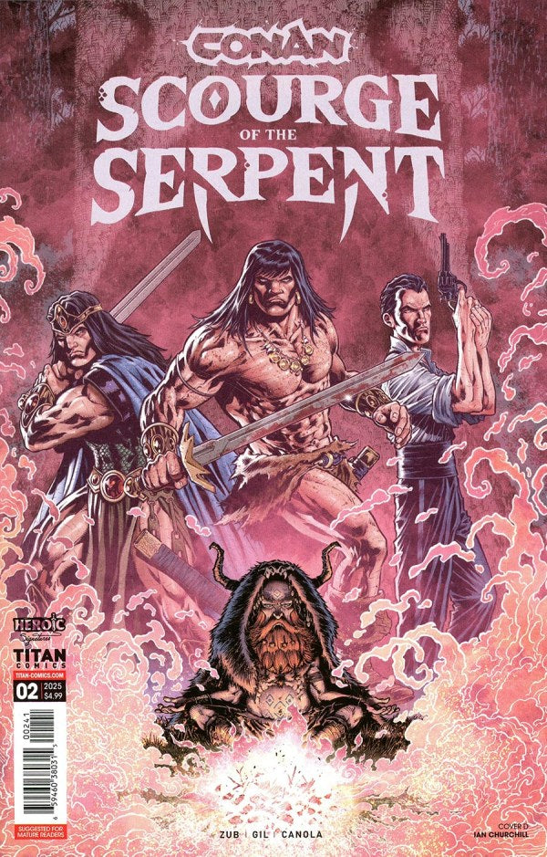 Conan The Barbarian: Scourge Of The Serpent #2d | Titan Comics | NM