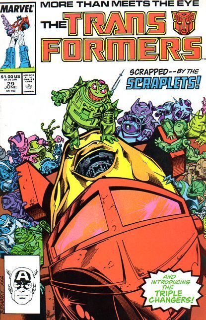 Transformers #29a | Marvel Comics | VF-NM