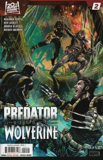 Predator vs. Wolverine #2a | Marvel Comics | VF-NM