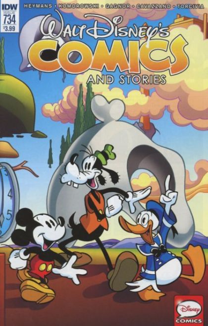 Walt Disney's Comics and Stories #734a | Dell Publishing Co. | NM-