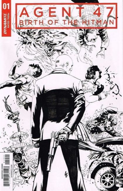 Agent 47: Birth of the Hitman #1ri-a | Dynamite Entertainment | NM-