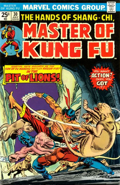Master of Kung Fu #30 | Marvel Comics | VG