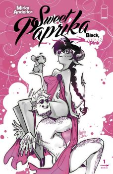 Mirka Andolfo's Sweet Paprika: Black, White & Pink #1a | Image Comics | NM-