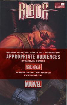 Blade: Red Band #1c | Marvel Comics | NM