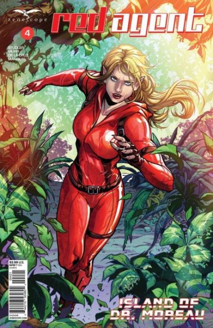 Red Agent: The Island Of Dr Moreau #4b | Zenescope Ent. | NM-