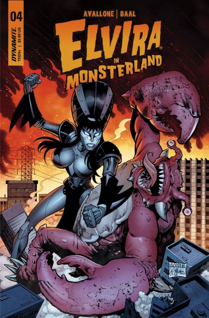 Elvira In Monsterland #4a | Dynamite Entertainment | NM-