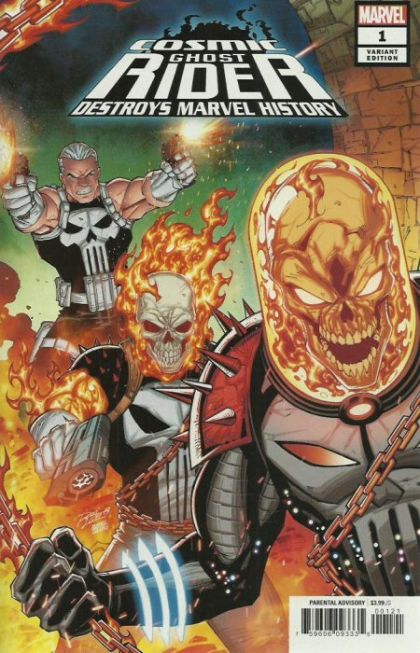 Cosmic Ghost Rider Destroys Marvel History #1b | Marvel Comics | NM-