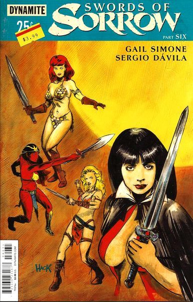 Swords of Sorrow #6c | Dynamite Entertainment | VF-NM