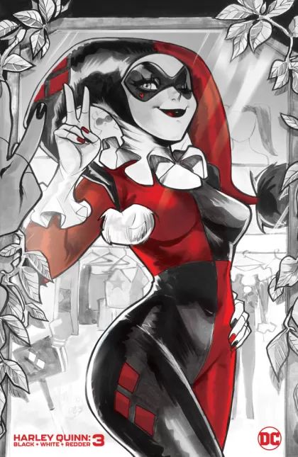 Harley Quinn: Black + White + Redder #3b | DC Comics | NM