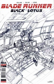 Blade Runner: Black Lotus #2c | Titan Books | NM-
